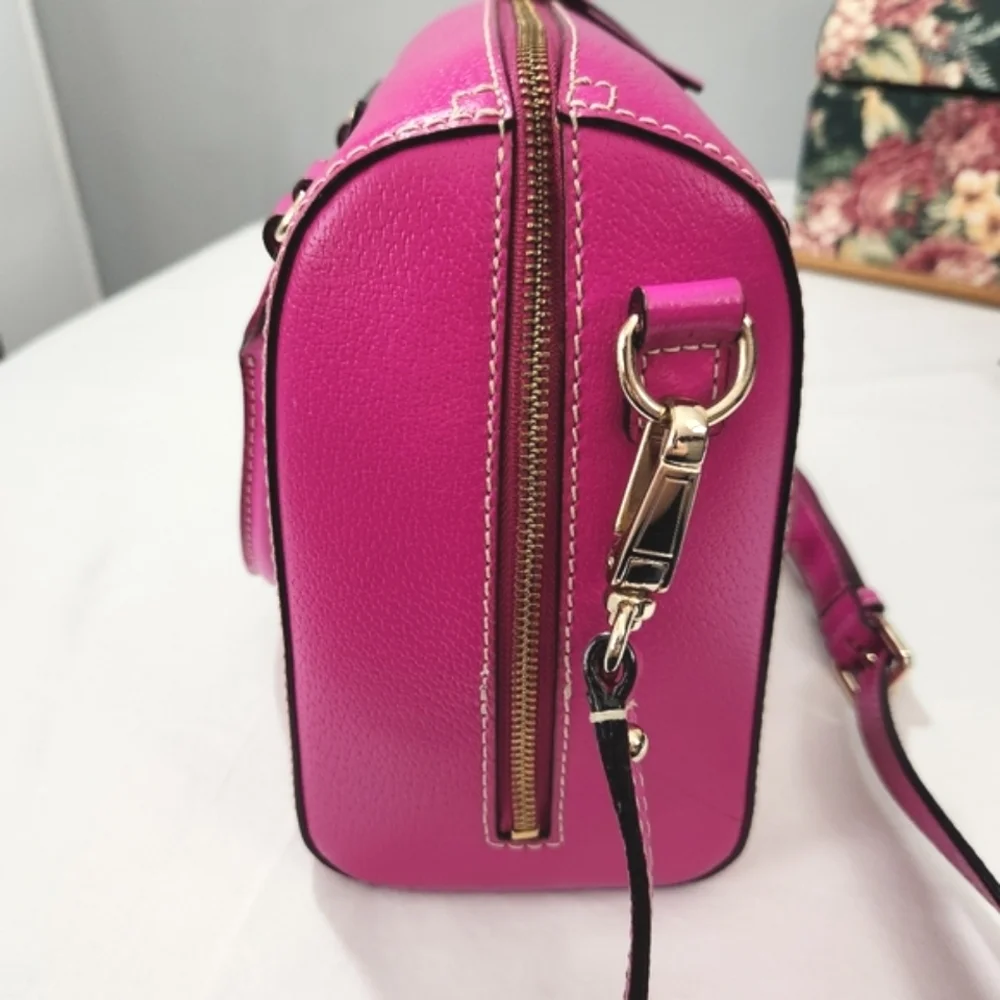 Kate Spade Alessa Satchel Bag Set with Full-size Wallet & Dust Bag Pink